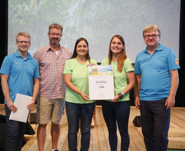 Urkundenübergabe Deutschlands schönster Wanderweg