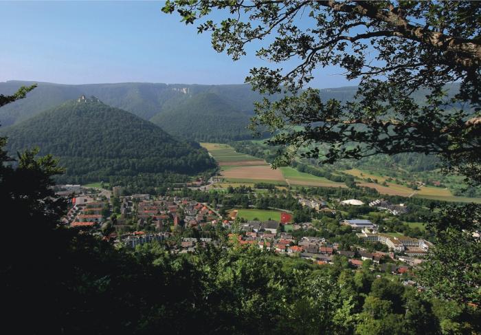 Schwäbische Alb - Ausblick ins Tal